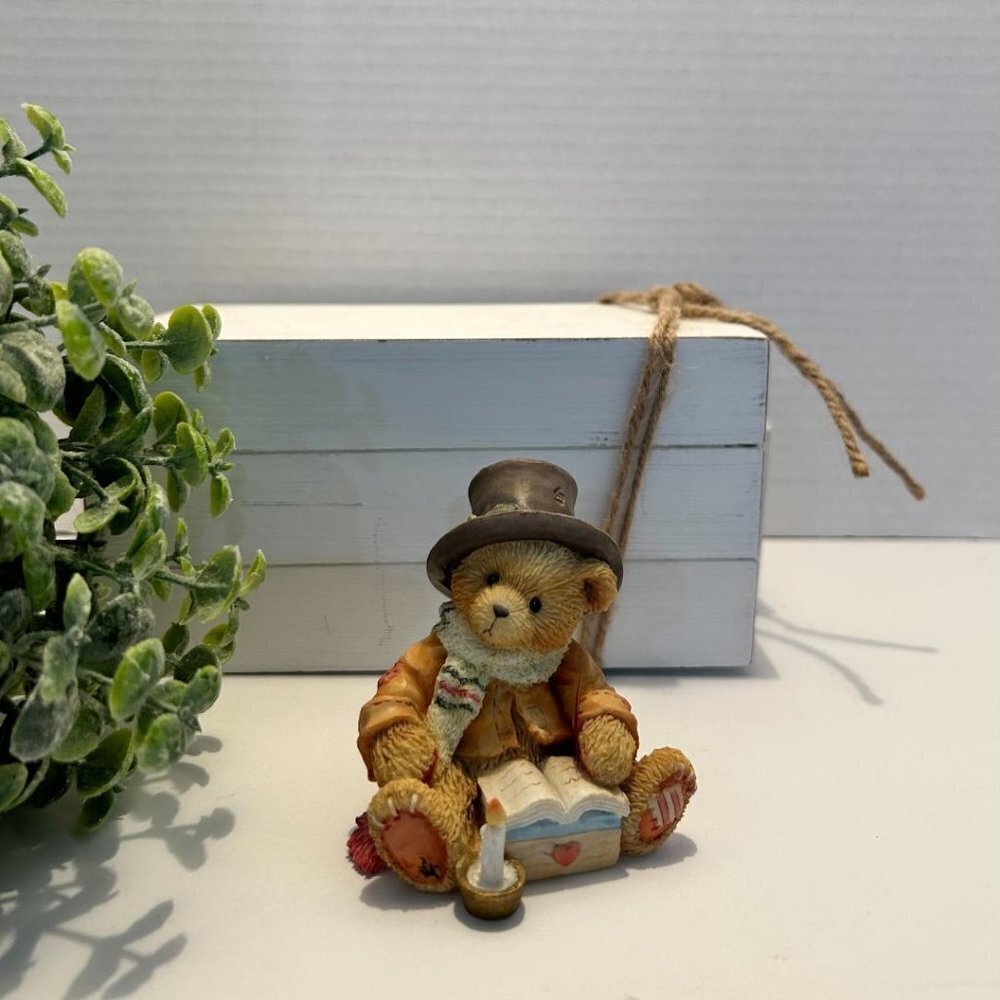 CHERISHED Teddies “Bear Cratchet” figurine